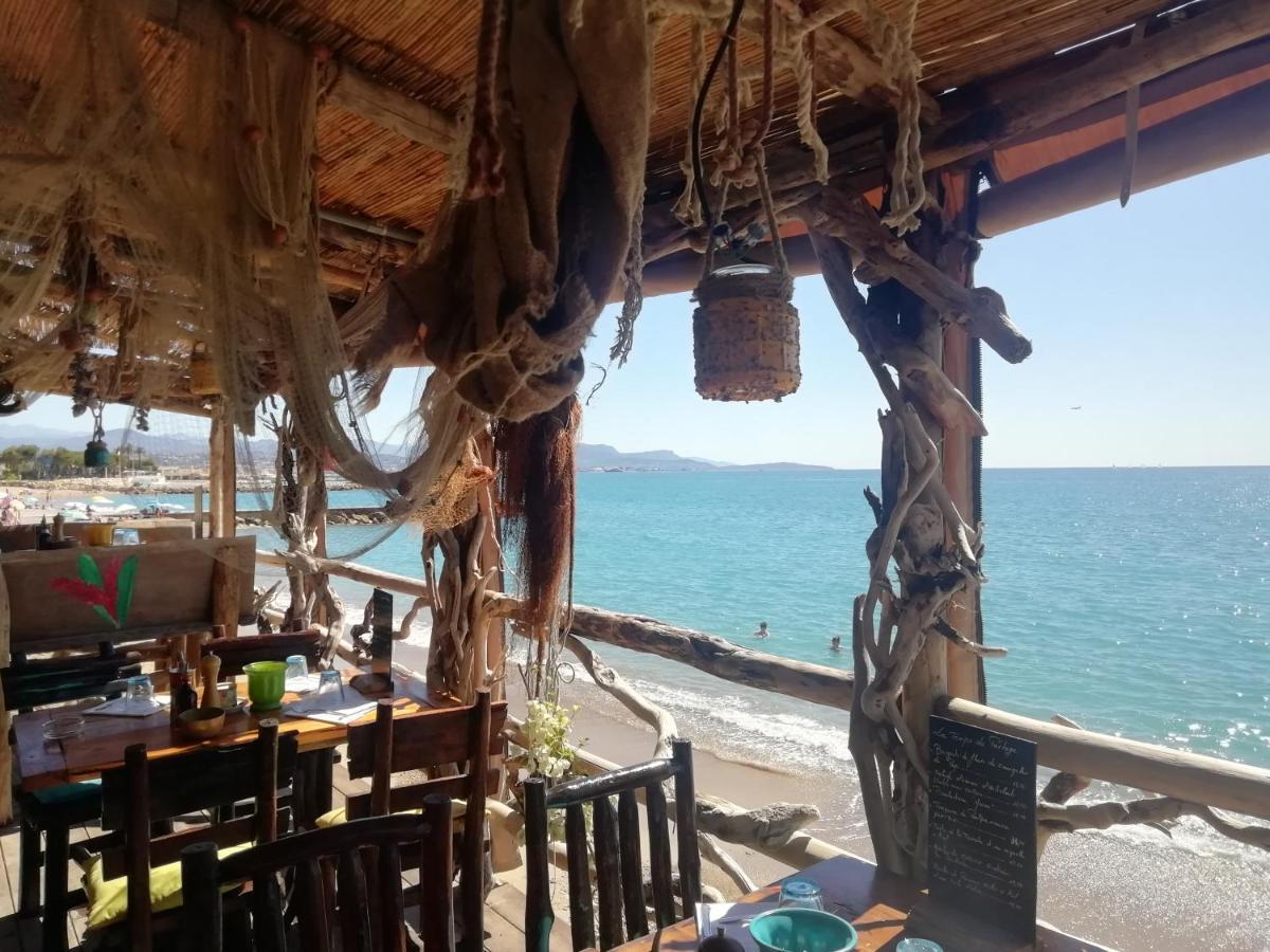 Cote D'Azur Joli Studio 50M Plage, Climatisation , Parking. Villeneuve-Loubet Exterior photo