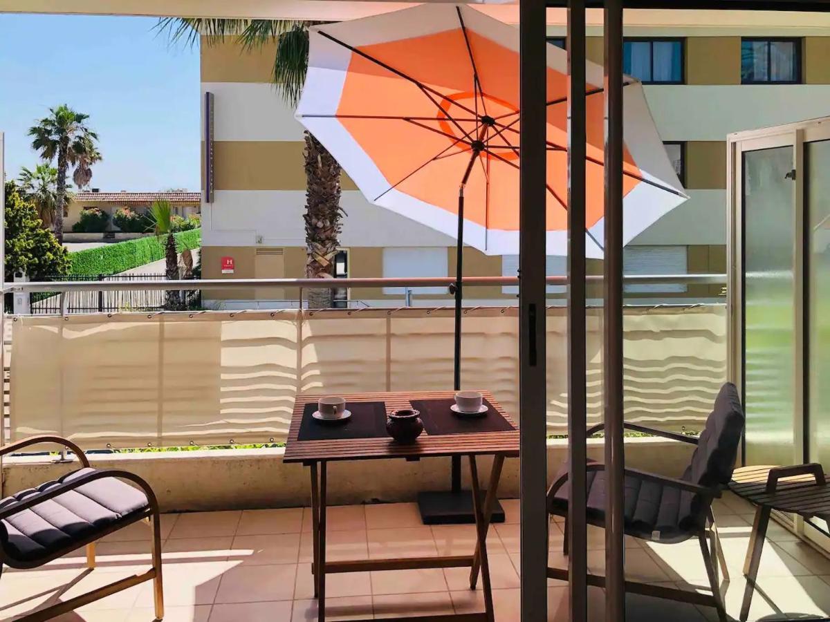 Cote D'Azur Joli Studio 50M Plage, Climatisation , Parking. Villeneuve-Loubet Exterior photo